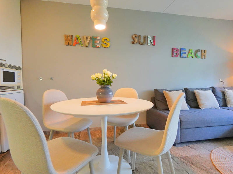 Woonkamer Vakantie Appartement Callantsoog De Stern